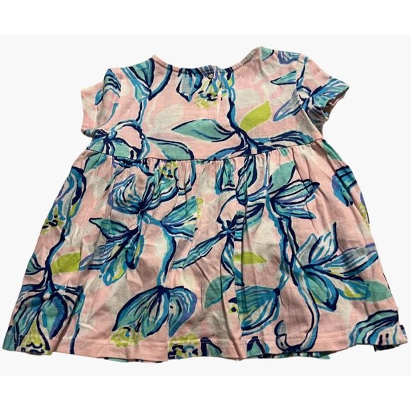Lilly Pulitzer Infant Girls Size 6-12 months ABIGAIL Casual Dress Baby Good used - Picture 3 of 6
